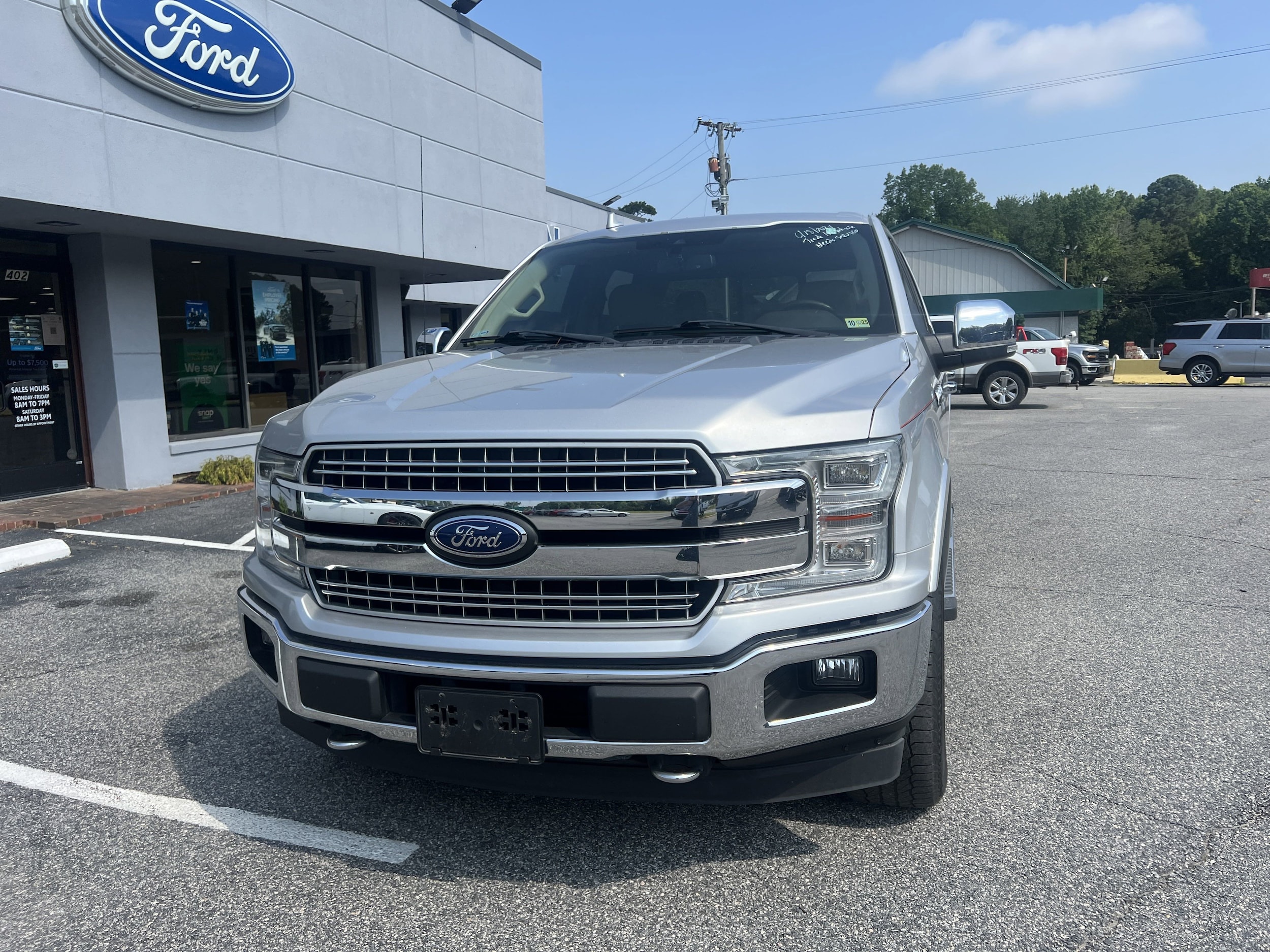 Used 2018 Ford F-150 Lariat with VIN 1FTEW1EG9JKD78601 for sale in Jarratt, VA