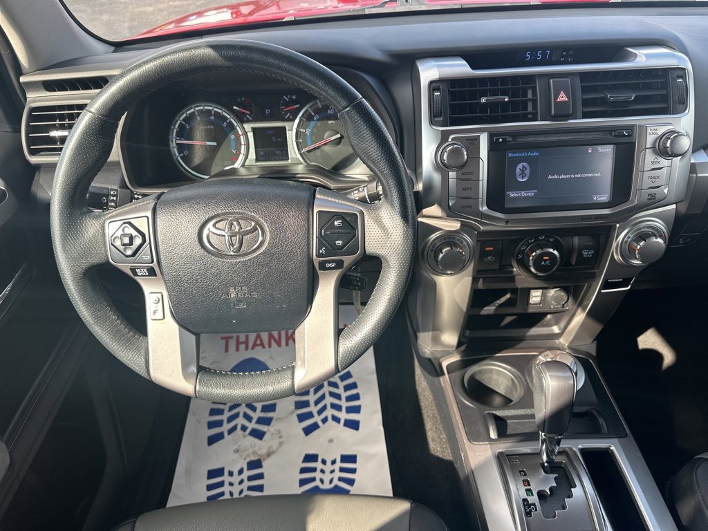 Used 2019 Toyota 4Runner SR5 Premium with VIN JTEBU5JR4K5677335 for sale in Marshall, IL