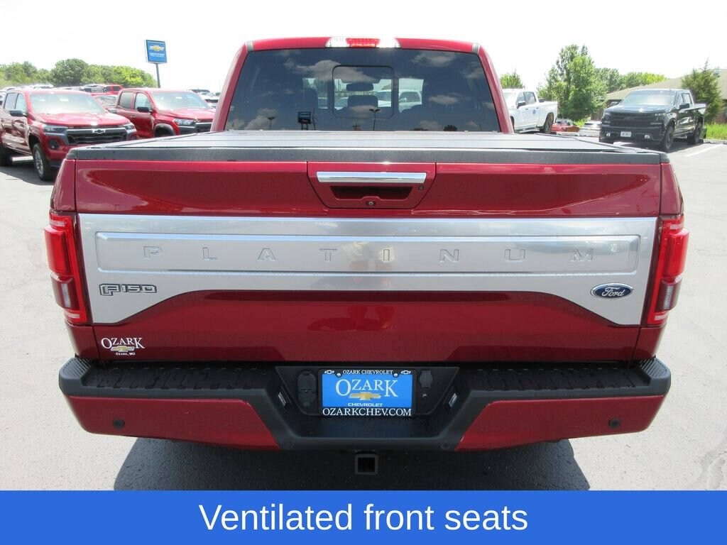 Used 2015 Ford F-150 Platinum Truck SuperCrew Cab