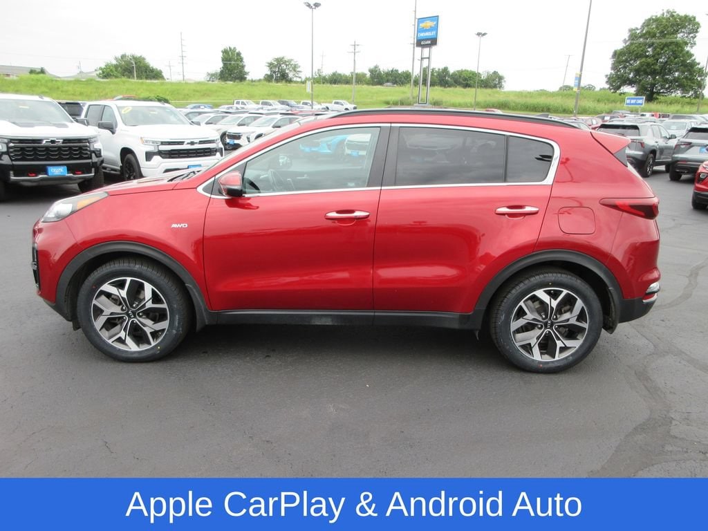 Used 2022 Kia Sportage EX with VIN KNDPNCAC3N7951317 for sale in Ozark, MO