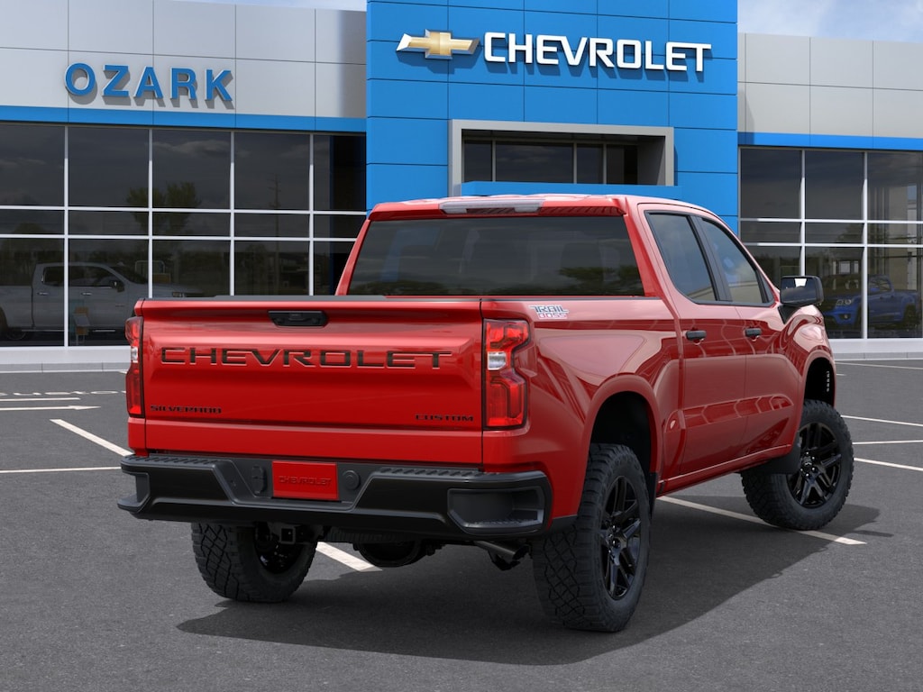 New 2026 Chevrolet Silverado 1500 Custom Trail Boss Truck