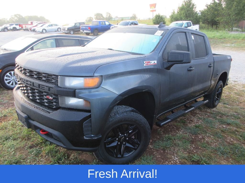 Used 2019 Chevrolet Silverado 1500 Custom Trail Boss Truck Crew Cab