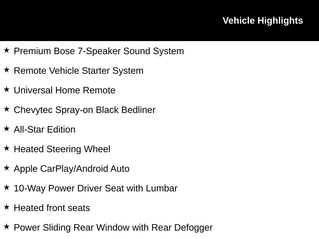 New 2026 Chevrolet Silverado 1500 RST Truck