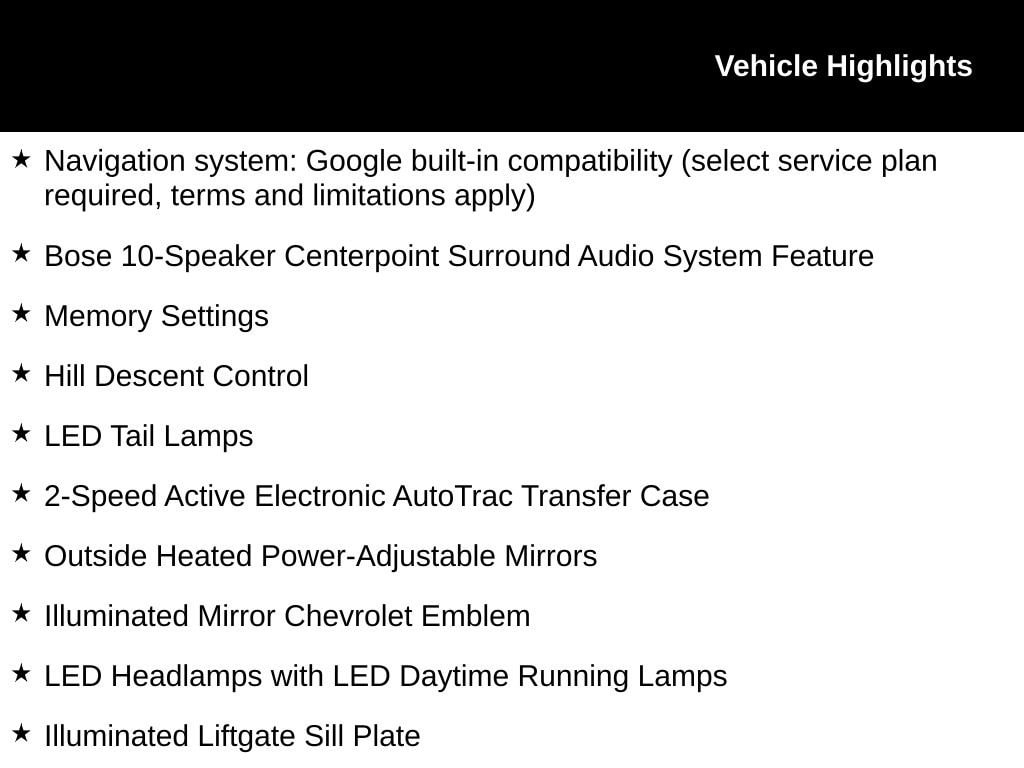 New 2026 Chevrolet Tahoe RST SUV