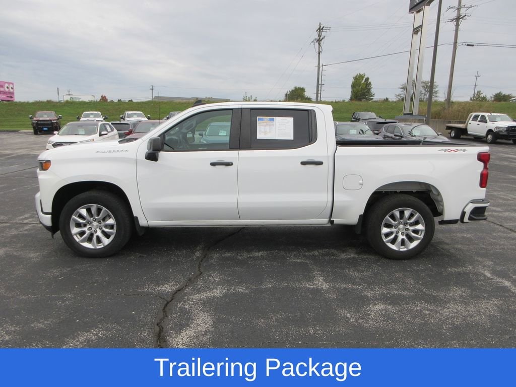 Used 2019 Chevrolet Silverado 1500 Custom Truck Crew Cab