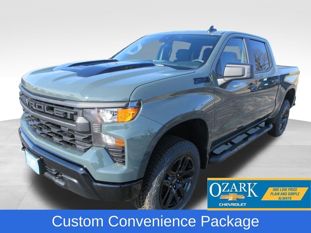 New 2026 Chevrolet Silverado 1500 Custom Trail Boss Truck
