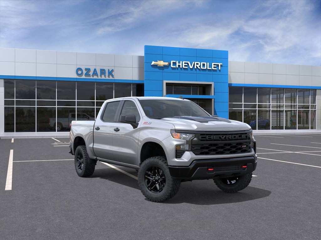 New 2025 Chevrolet Silverado 1500 Custom Trail Boss Truck