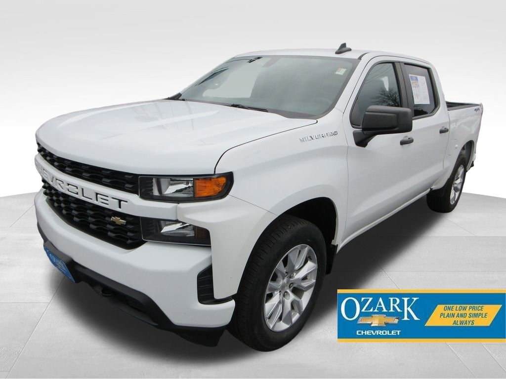 Used 2019 Chevrolet Silverado 1500 Custom Truck Crew Cab