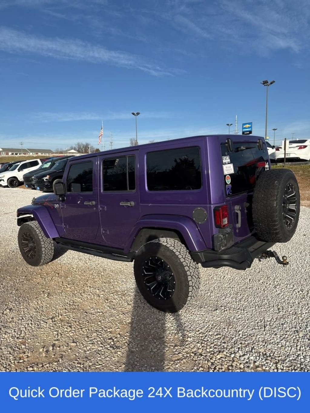 Used 2016 Jeep Wrangler Unlimited Backcountry SUV
