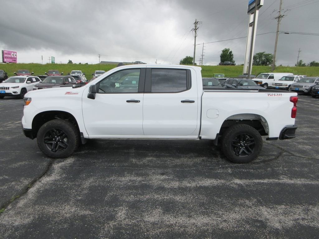 Certified 2024 Chevrolet Silverado 1500 Custom Trail Boss Truck Crew Cab