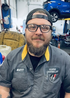 Staff member MATTHEW from fb780cb29ec0
