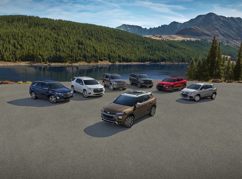  Chevrolet SUV Lineup