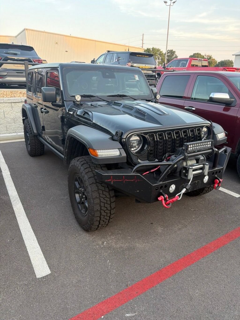 Used 2024 Jeep Wrangler 4-Door Willys 4x4 SUV
