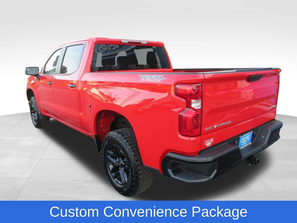 Used 2024 Chevrolet Silverado 1500 Custom Trail Boss Truck Crew Cab