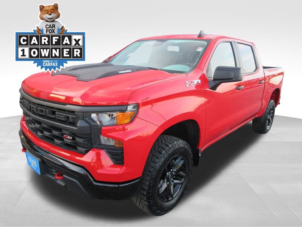 Used 2024 Chevrolet Silverado 1500 Custom Trail Boss Truck Crew Cab