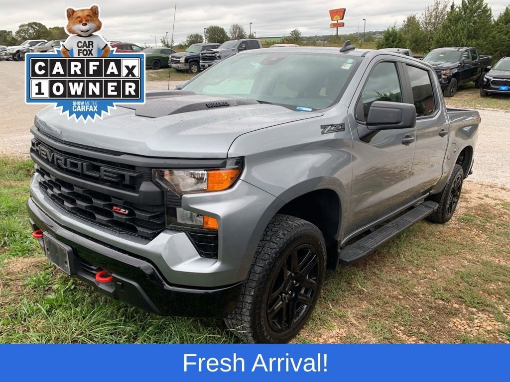 Used 2023 Chevrolet Silverado 1500 Custom Trail Boss Truck Crew Cab