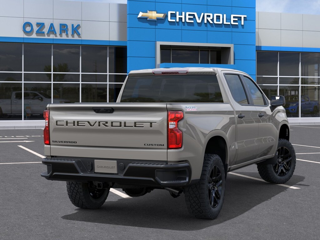 New 2026 Chevrolet Silverado 1500 Custom Trail Boss Truck
