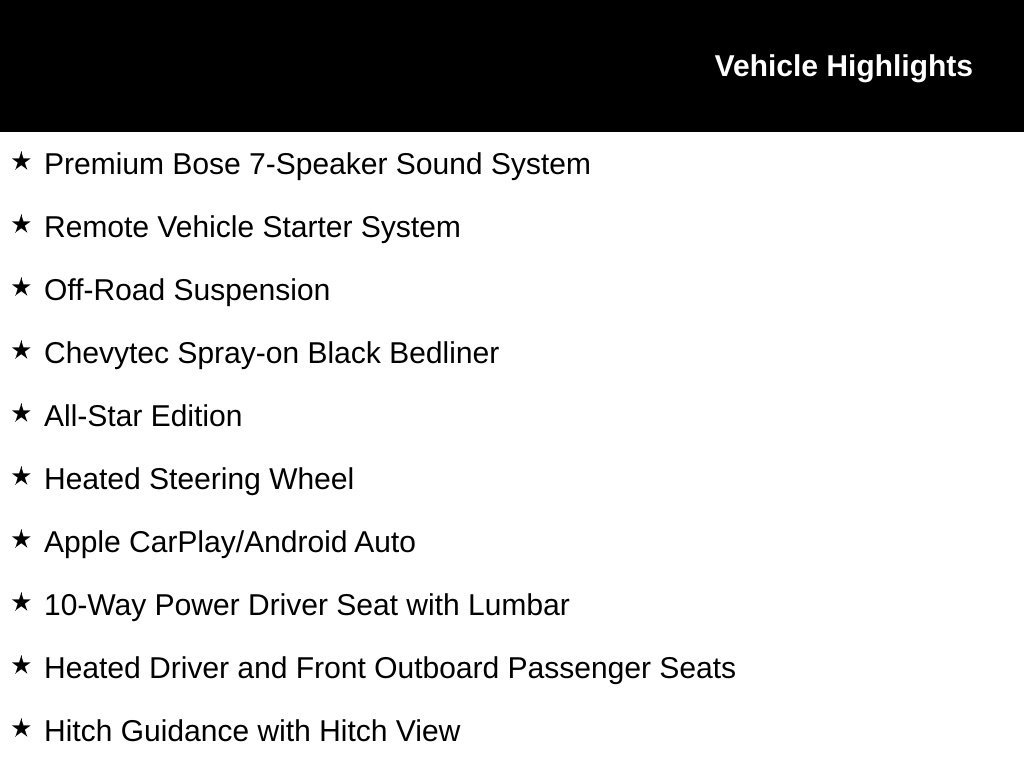 New 2026 Chevrolet Silverado 1500 RST Truck