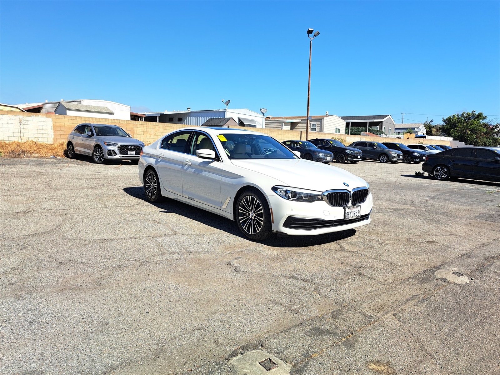 Used 2019 BMW 5 Series 530i with VIN WBAJA5C59KWA57853 for sale in Torrance, CA