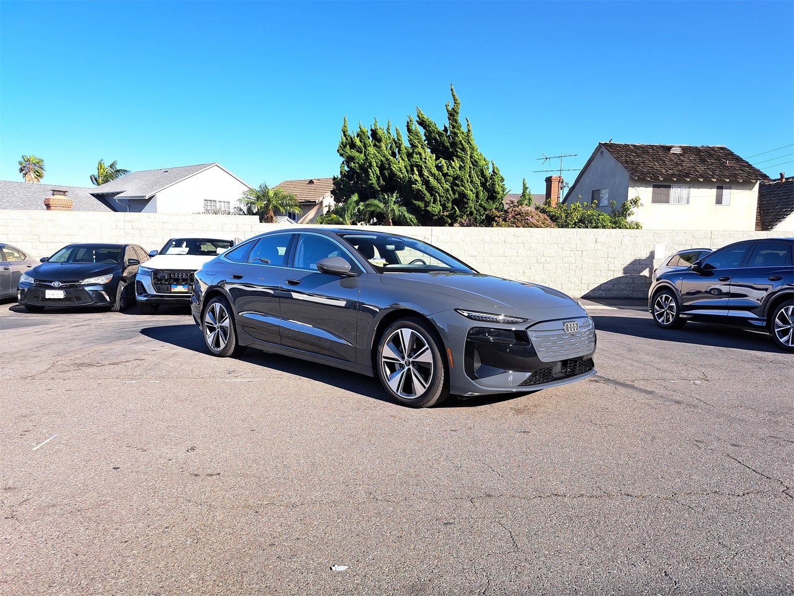 Certified 2025 Audi A6 Sportback e-tron Premium Plus with VIN WAU2CAGH5SA015024 for sale in Hawthorne, CA