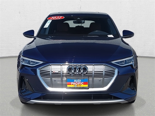 Used 2022 Audi e-tron Sportback Premium Plus with VIN WA12AAGE0NB027945 for sale in Torrance, CA