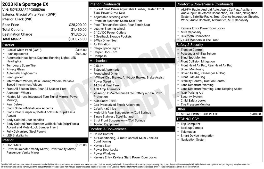 Used 2023 Kia Sportage EX SUV