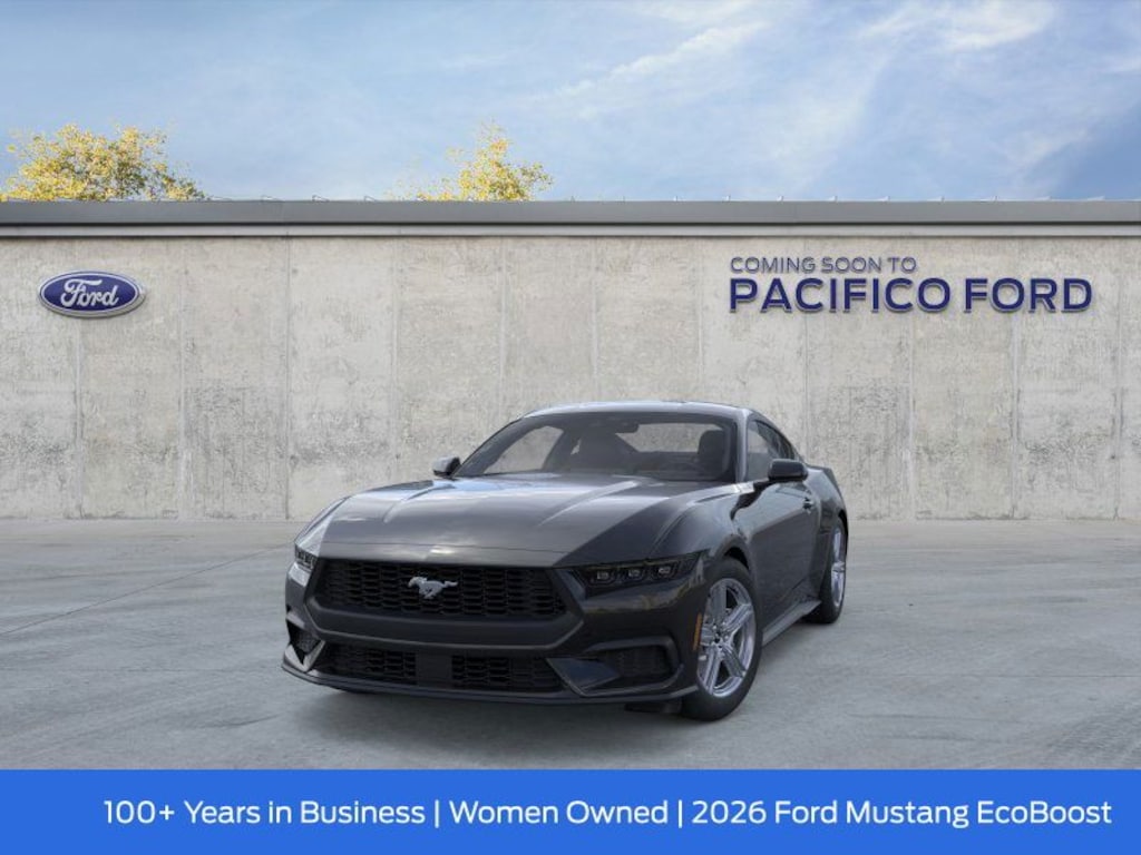 New 2026 Ford Mustang Ecoboost Fastback Coupe
