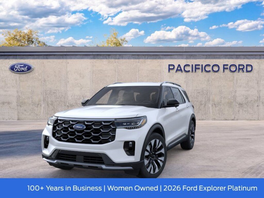 New 2026 Ford Explorer Platinum SUV
