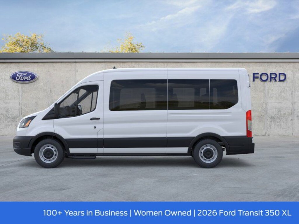 New 2026 Ford Transit-350 Passenger Passenger Van XL Wagon Medium Roof Van