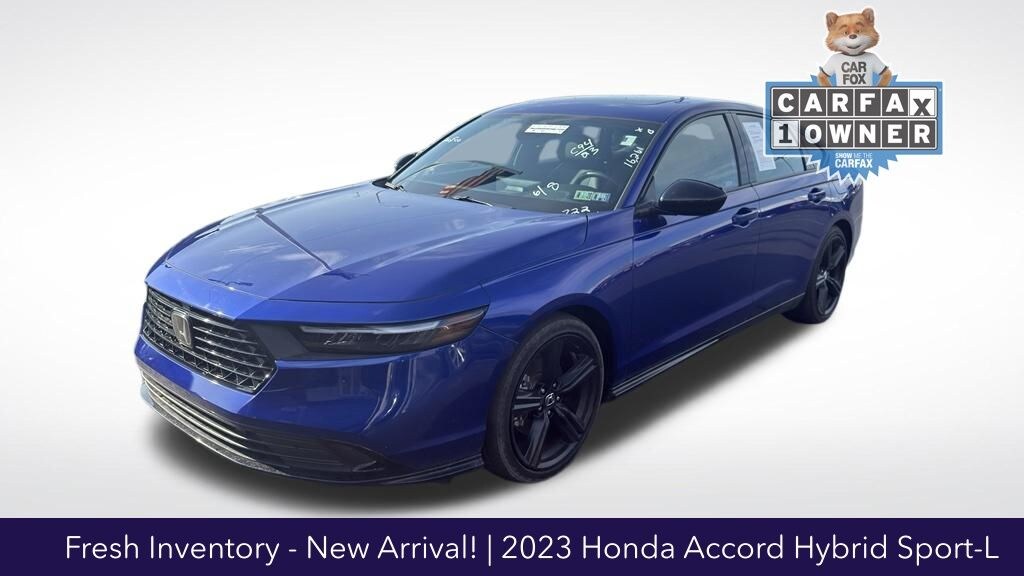 Certified 2023 Honda Accord Hybrid Sport-L Sedan