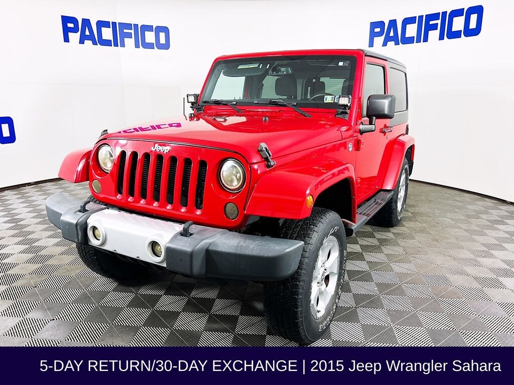 Used 2015 Jeep Wrangler Sahara 4x4 SUV