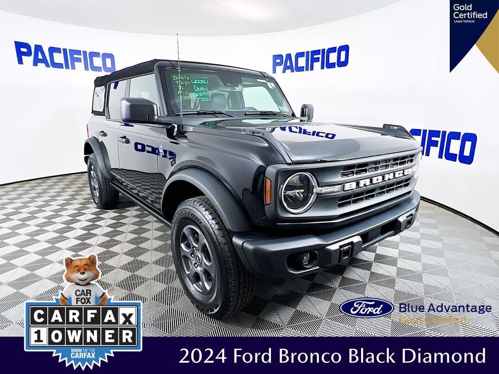 Certified 2024 Ford Bronco Black Diamond SUV