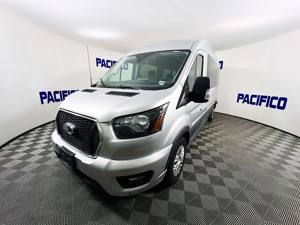 Certified 2024 Ford Transit-350 Passenger Wagon Medium Roof Van