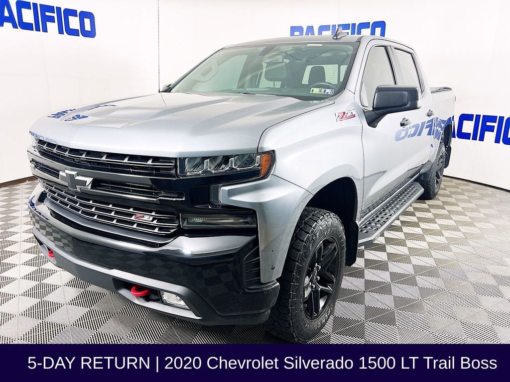 Used 2020 Chevrolet Silverado 1500 LT Trail Boss Truck Crew Cab