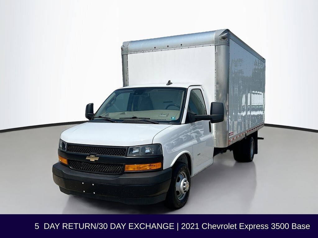 Used 2021 Chevrolet Express Cutaway Work Van Truck