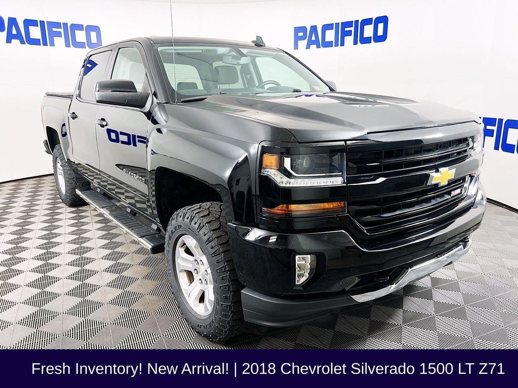 Used 2018 Chevrolet Silverado 1500 LT Truck Crew Cab