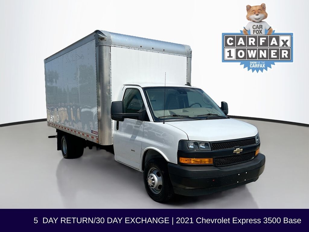 Used 2021 Chevrolet Express Cutaway Work Van Truck