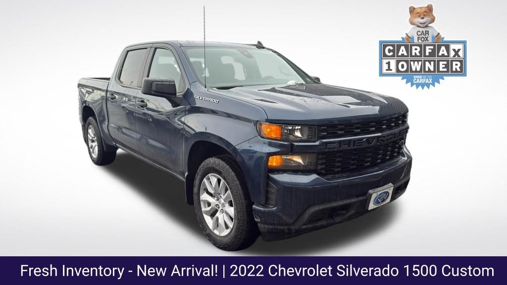 Certified 2022 Chevrolet Silverado 1500 LTD Custom Truck Crew Cab