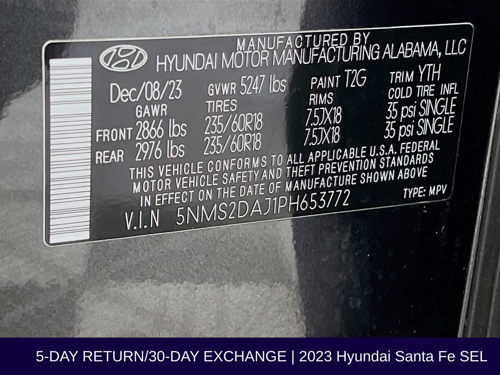 2023 Hyundai Santa Fe SEL - Photo 36