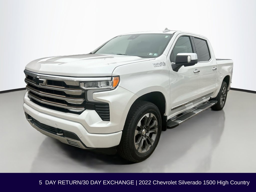Used 2022 Chevrolet Silverado 1500 High Country Truck Crew Cab