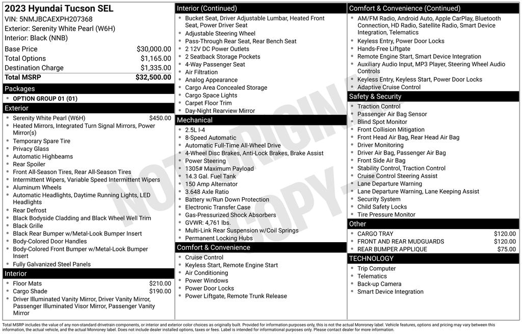 Used 2023 Hyundai Tucson SEL SUV