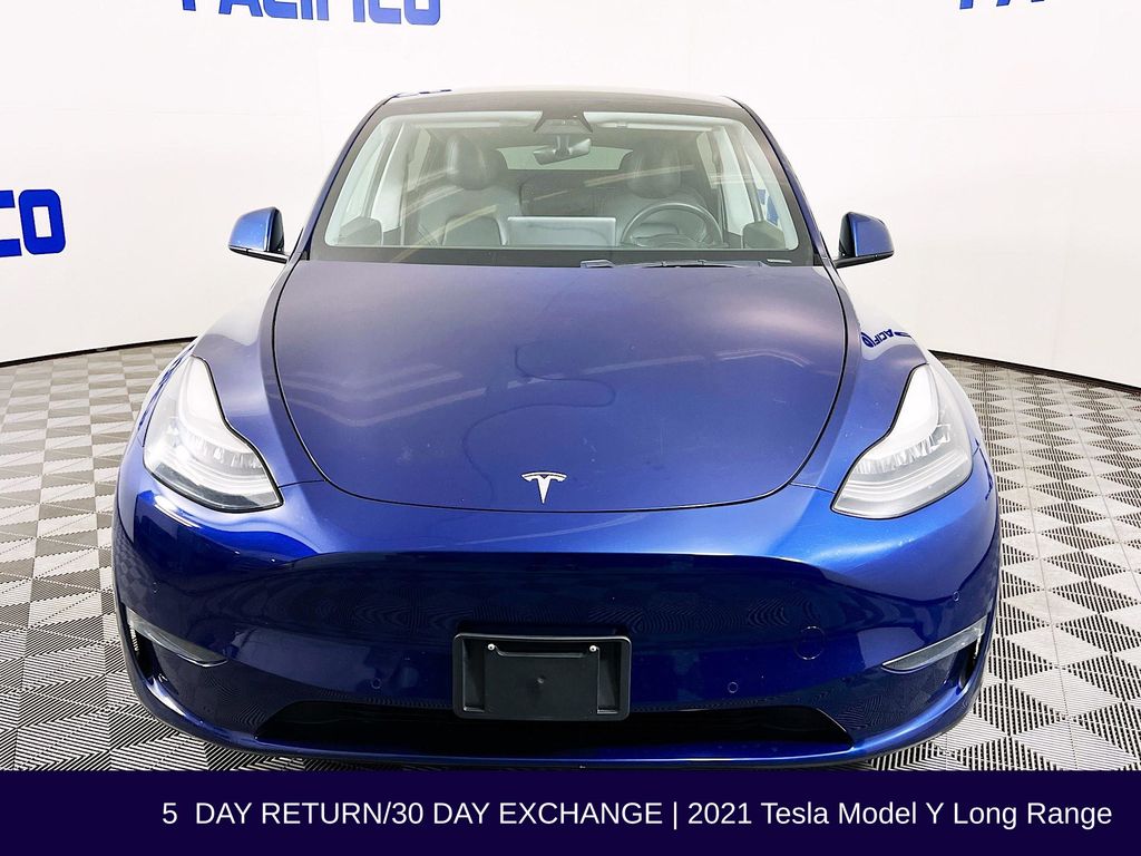 Used 2021 Tesla Model Y Long Range with VIN 5YJYGDEE0MF071121 for sale in Philadelphia, PA