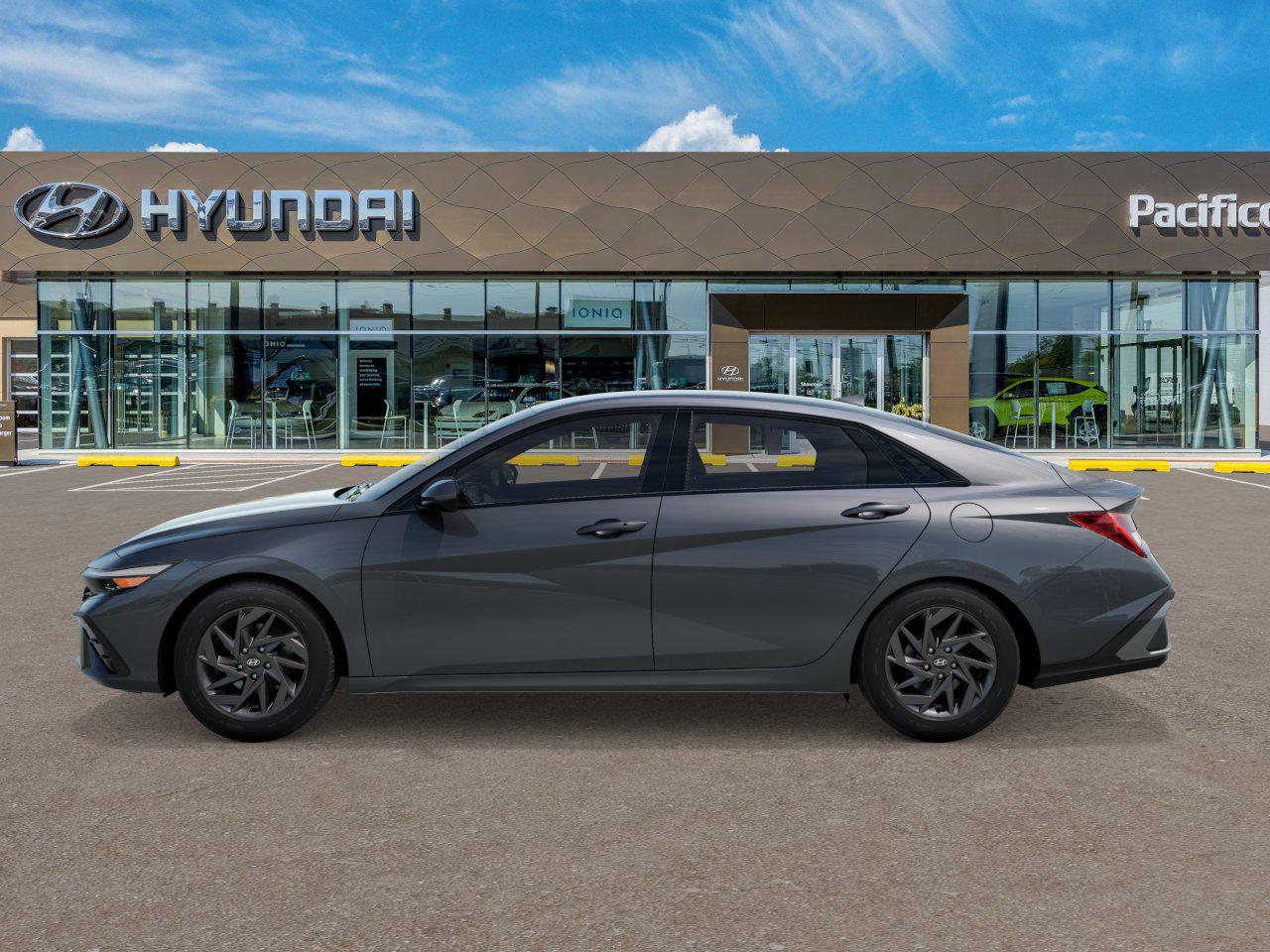2025 Hyundai Elantra Hybrid Blue photo 2