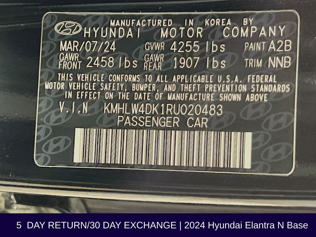 2024 Hyundai Elantra N - Photo 38