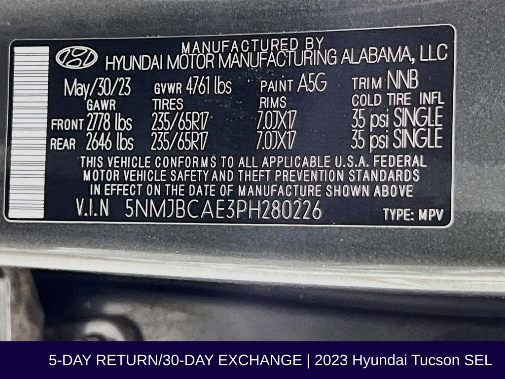 2023 Hyundai Tucson SEL - Photo 36