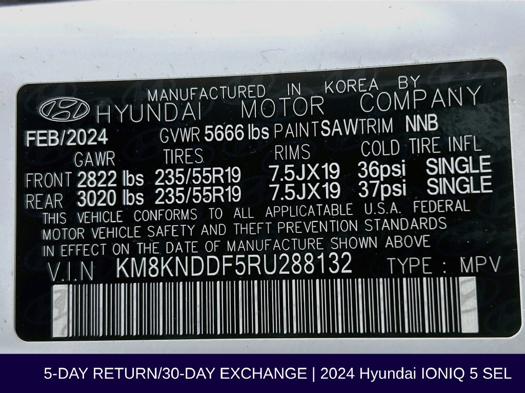 2024 Hyundai IONIQ 5 SEL - Photo 35