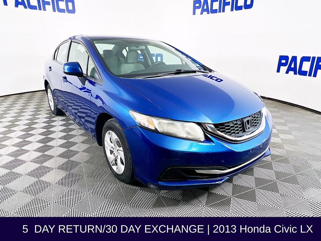 Used 2013 Honda Civic LX with VIN 19XFB2F57DE285327 for sale in Philadelphia, PA