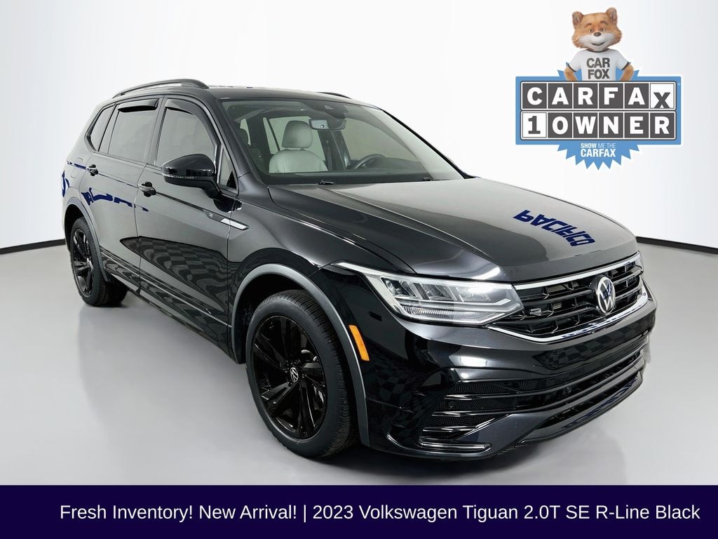 Used 2023 Volkswagen Tiguan 2.0T SE R-Line Black SUV