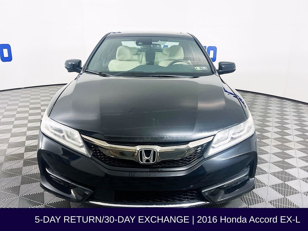 Used 2016 Honda Accord EX-L w/Navi & Honda Sensing Coupe