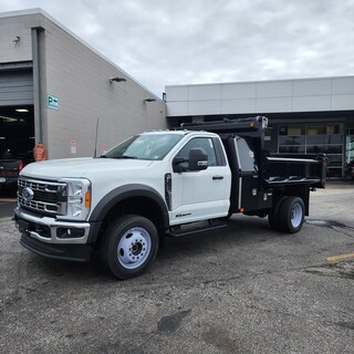 2023 Ford Chassis Cab 9' Galion L-Pack Mason Dump Cab and Chassis